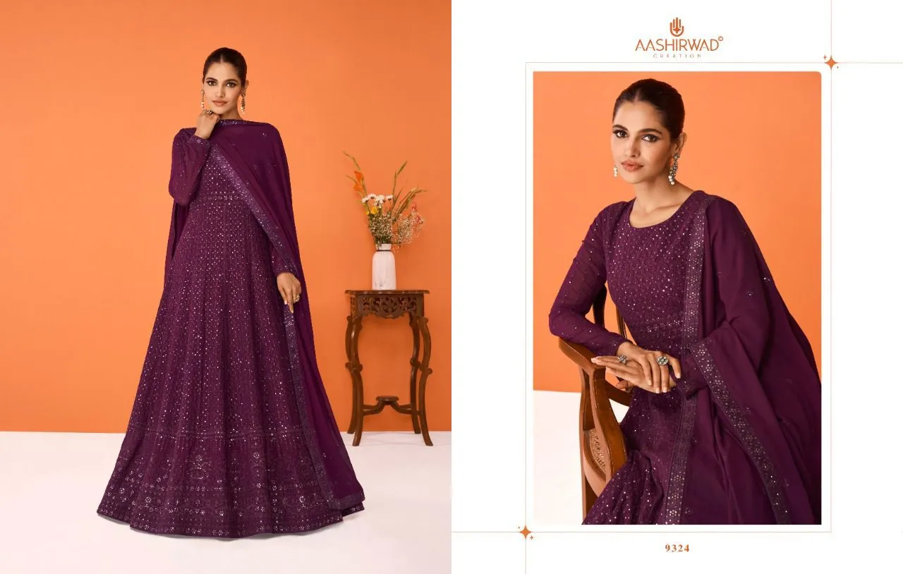 Aashirwad Gulkand Imara 9320 Series Designer Salwar Kameez