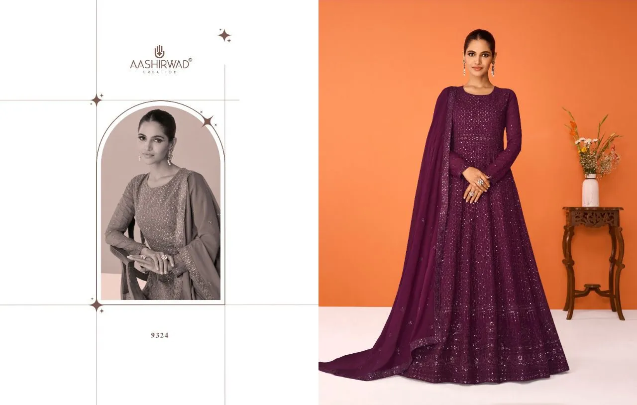 Aashirwad Gulkand Imara 9320 Series Designer Salwar Kameez