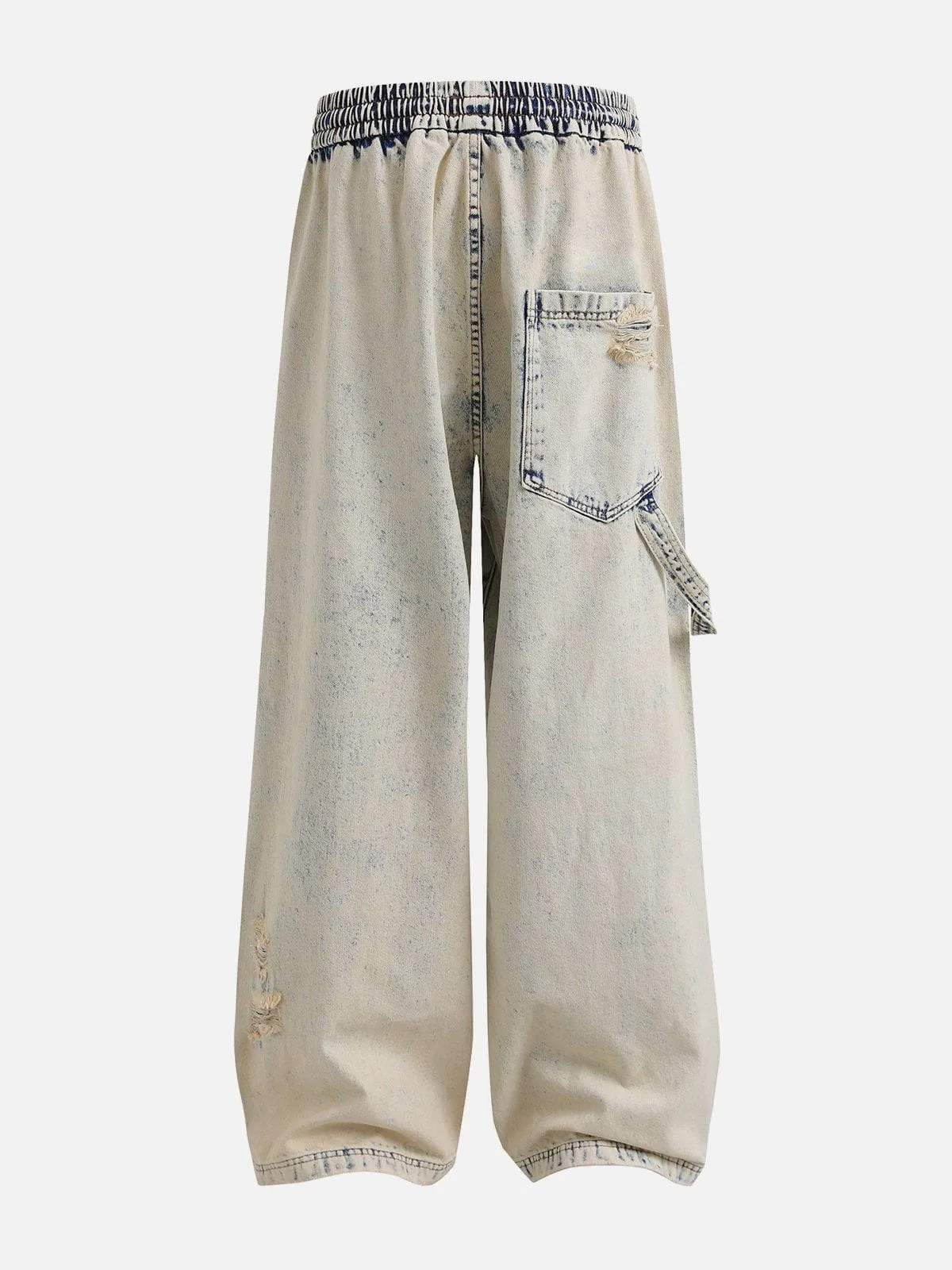 Aelfric Eden Yellow Mud Washed Loose Jeans