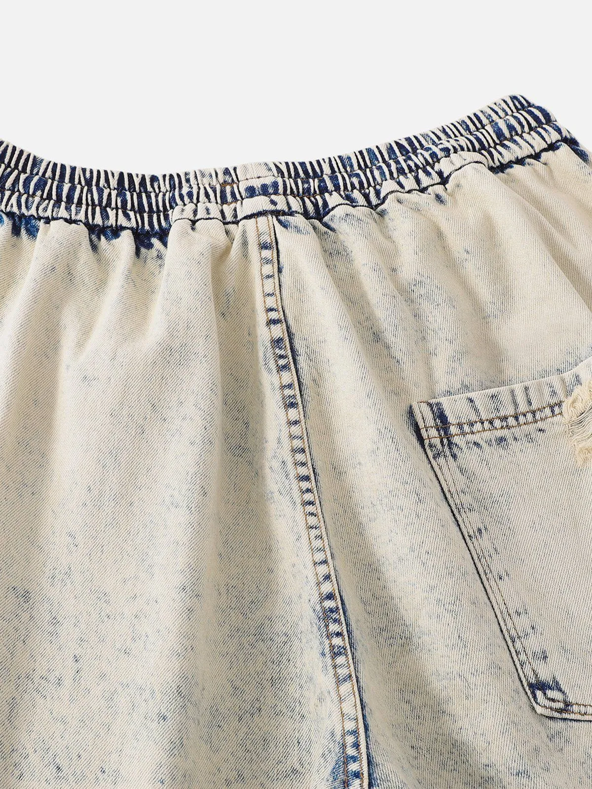 Aelfric Eden Yellow Mud Washed Loose Jeans