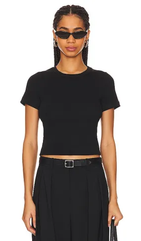 A.L.C. Paloma Tee in Black