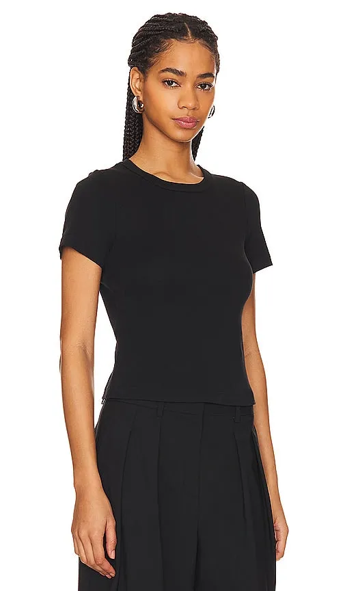 A.L.C. Paloma Tee in Black