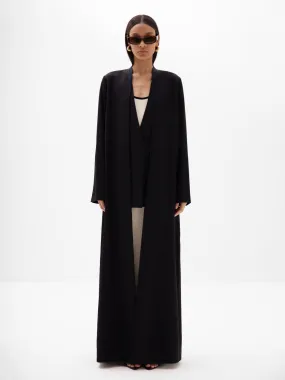 Amara Long Jacket - Black