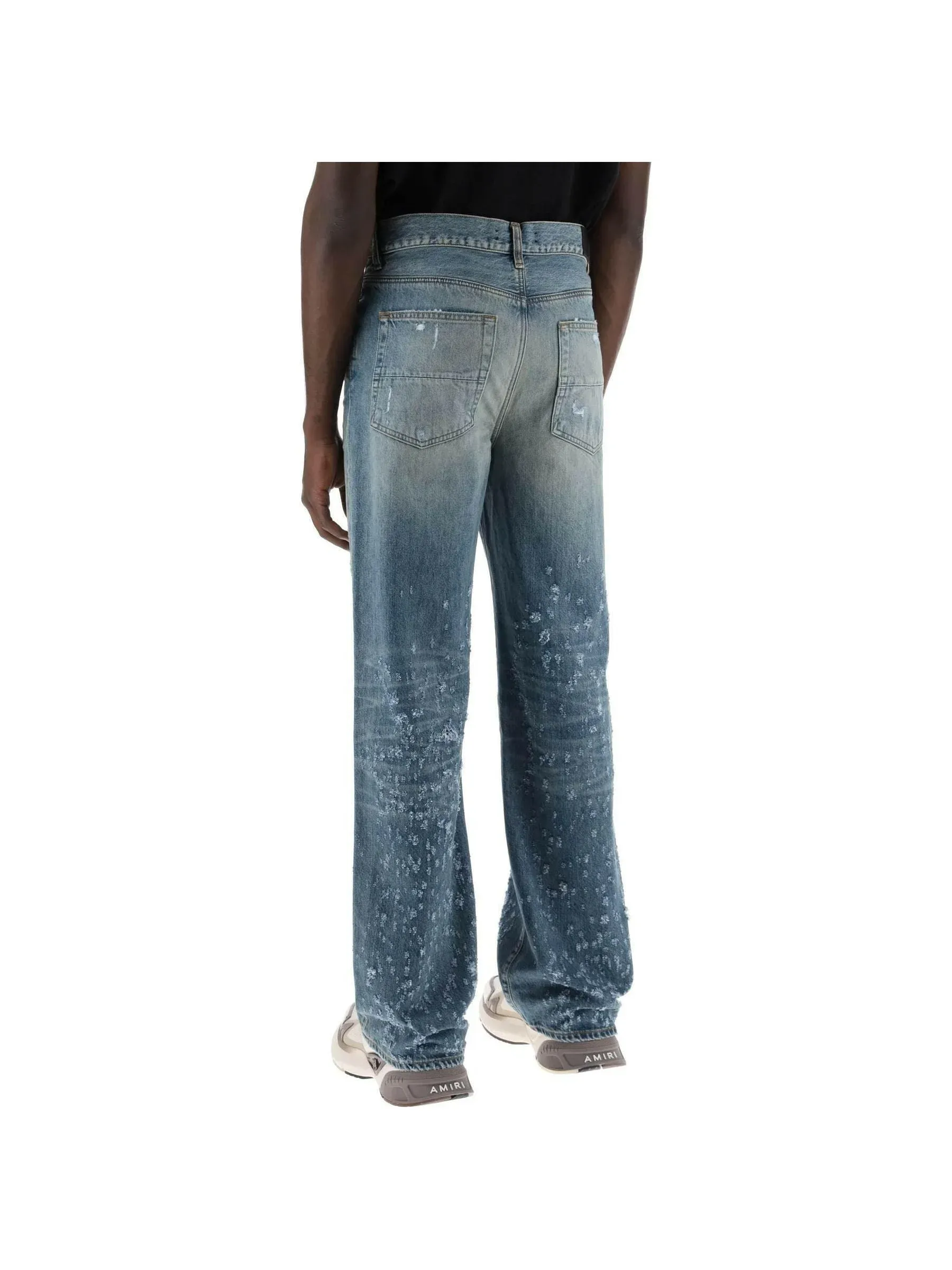 Baggy Shotgun Distressed Jeans