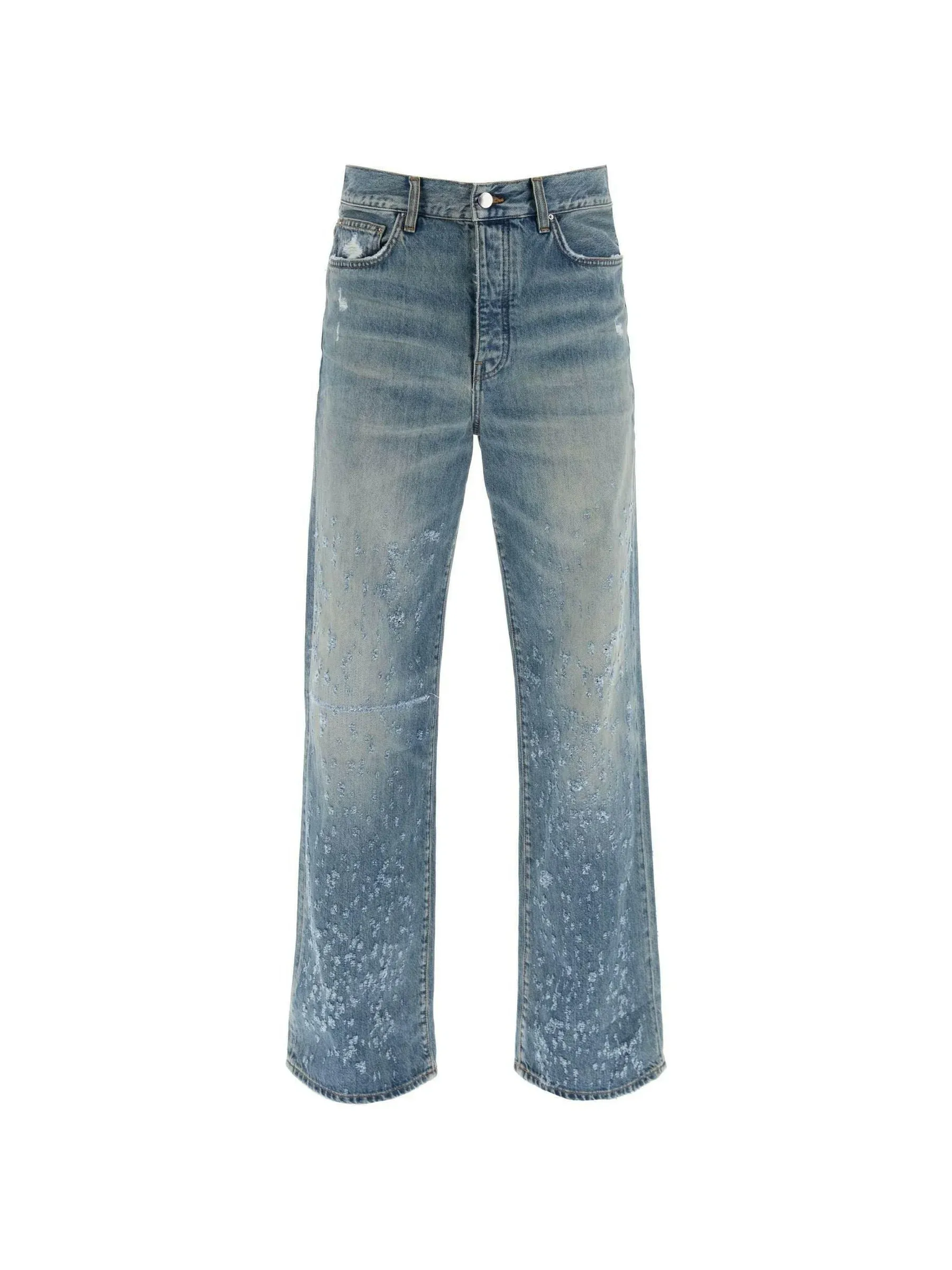 Baggy Shotgun Distressed Jeans