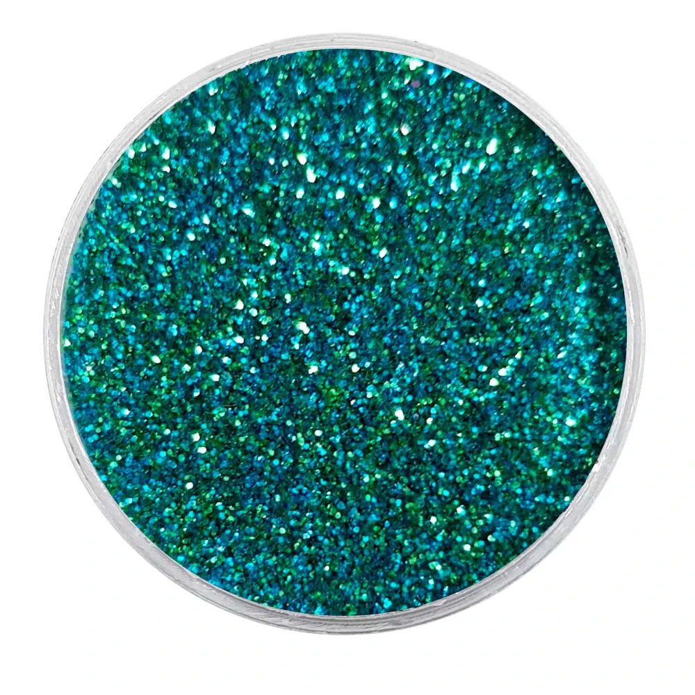 Biodegradable Metallic Aqua Glitter - Fine Glitter