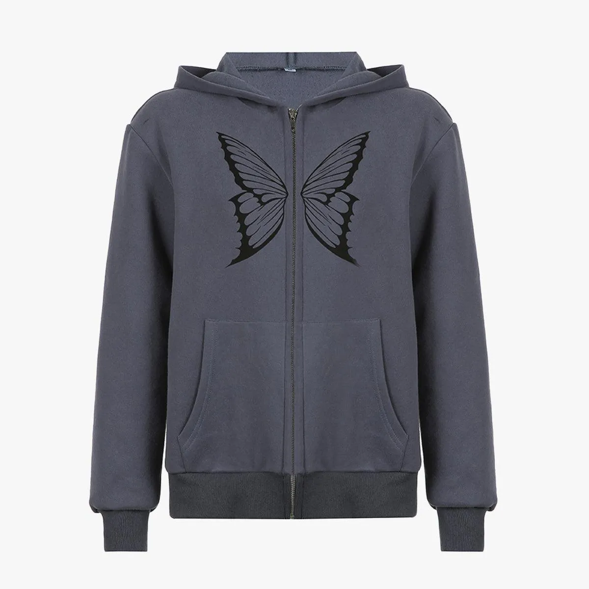 Butterfly Aesthetic Horned Hoodie