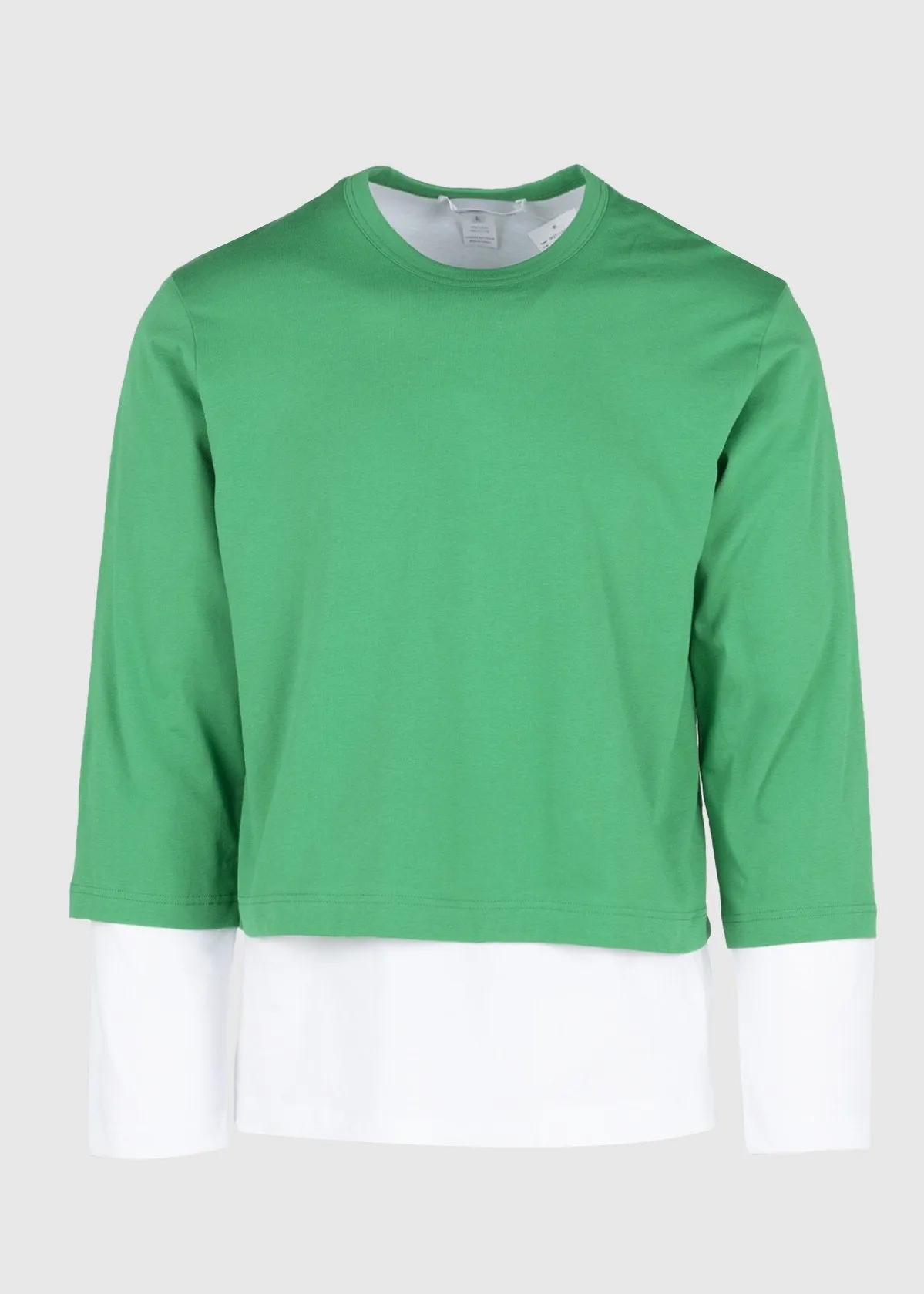 COMME DES GARÇONS SHIRT: LS TEE [GREEN]