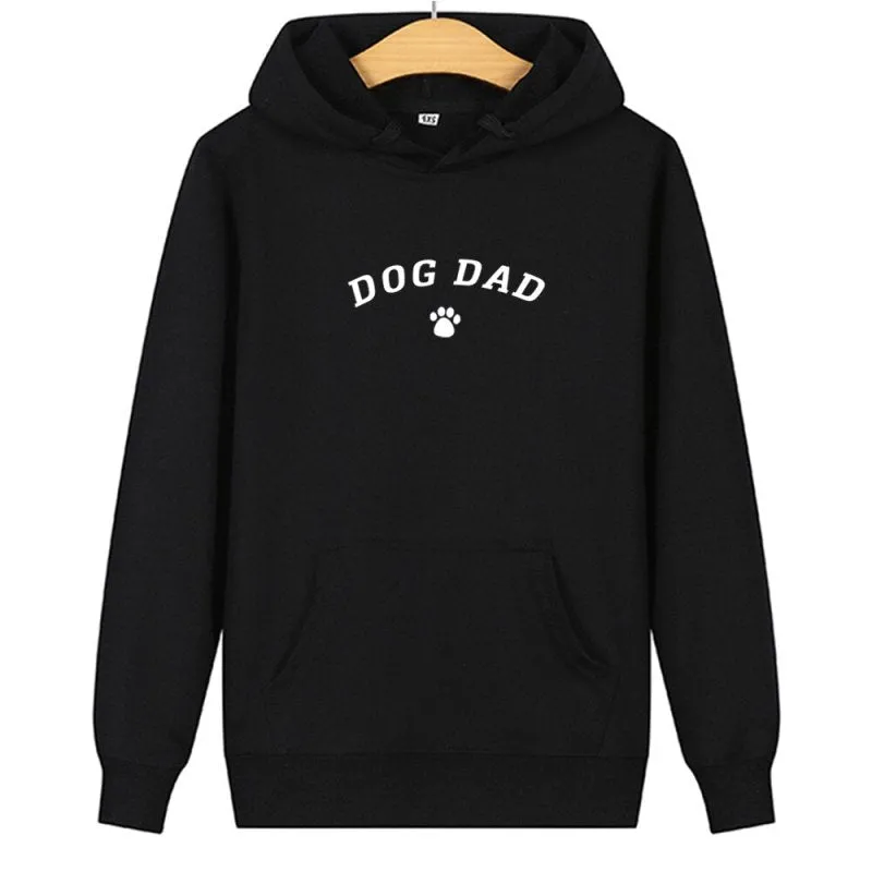 Dog mom dad couple hoodie