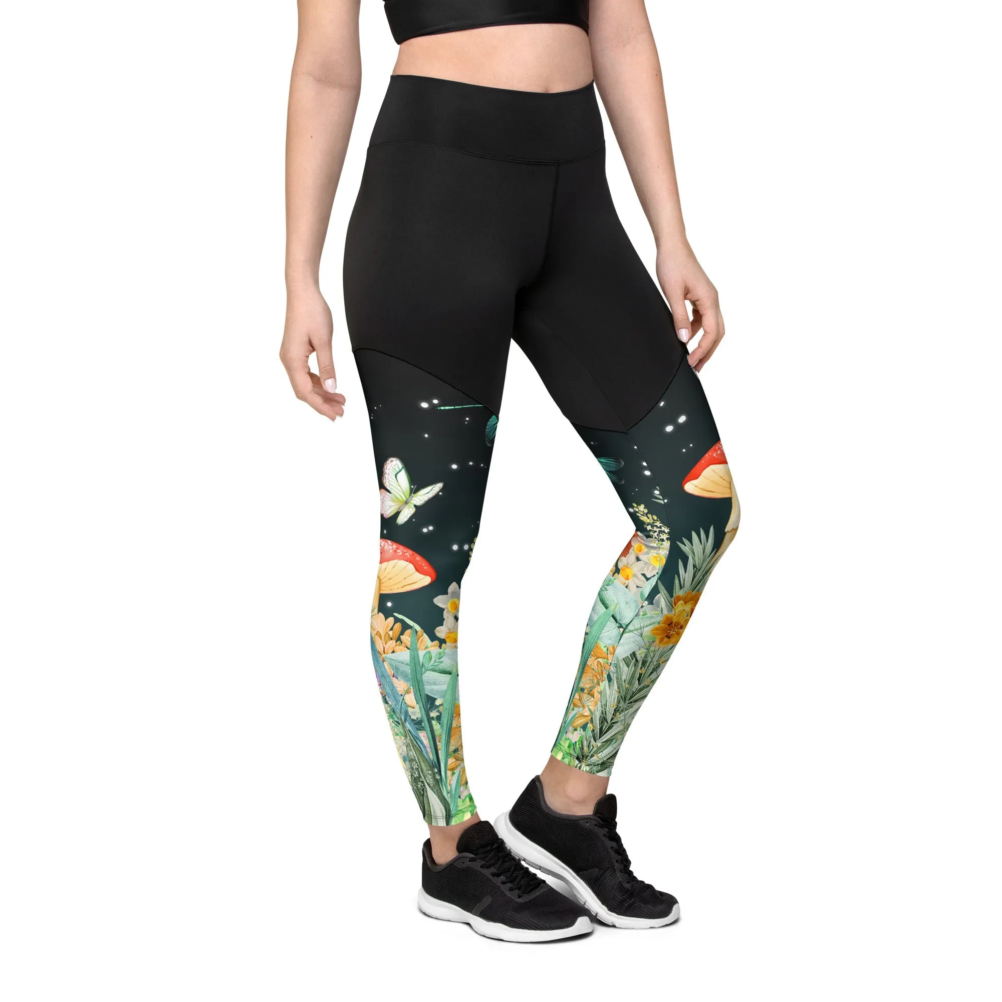 Enchanted Forest Compression Leggings