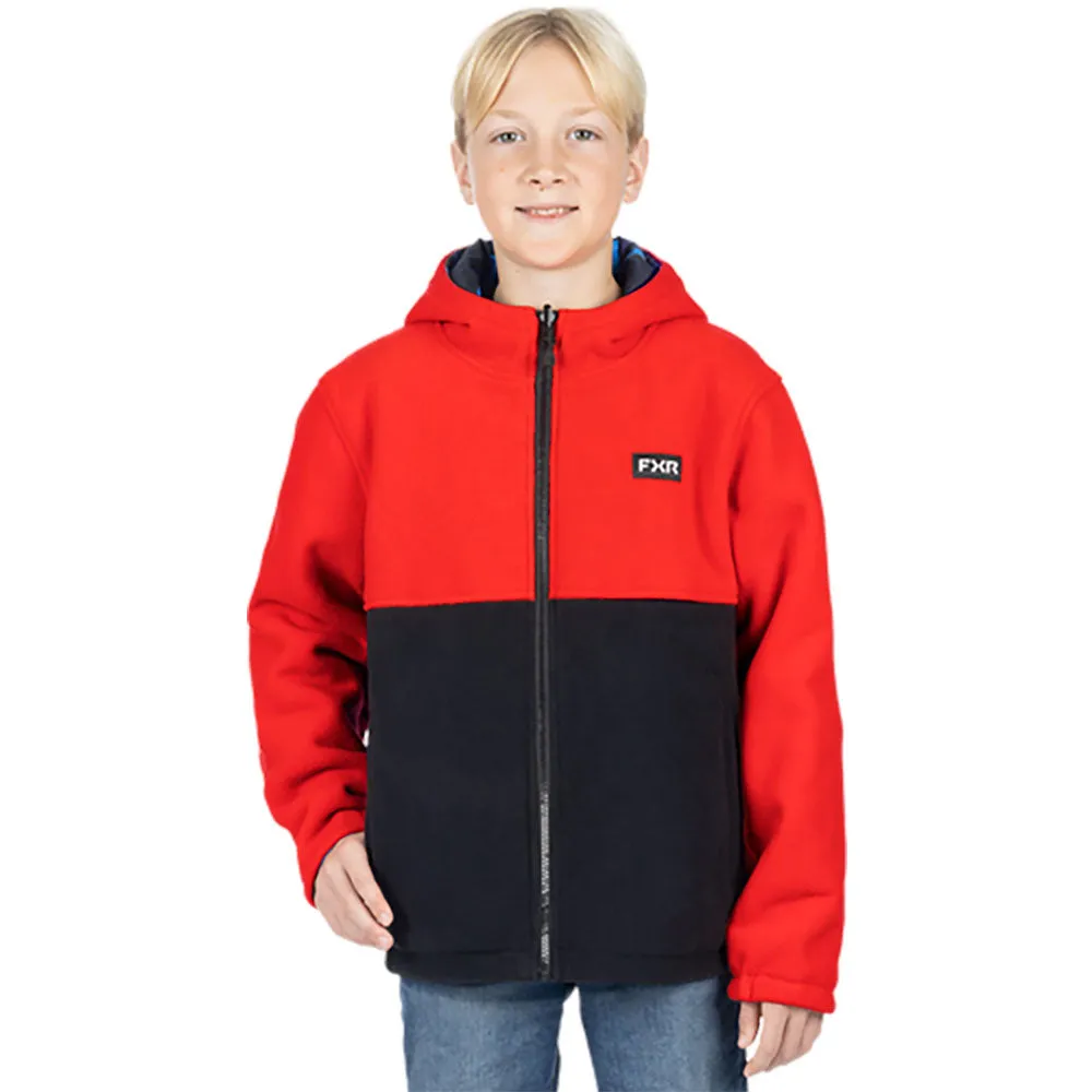 FXR Ride Reversible Jacket Blue Camo/Red