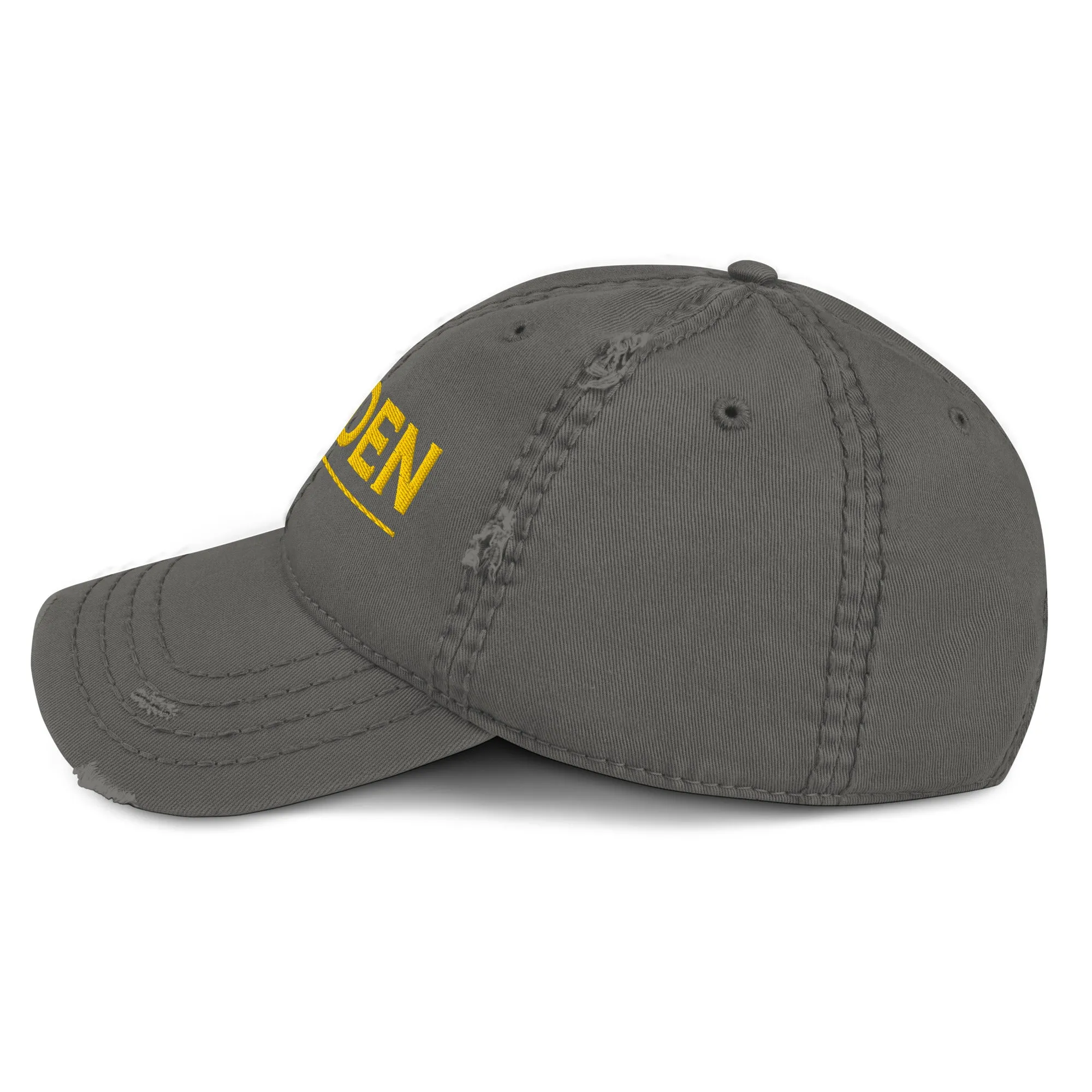 GOLDEN Distressed Dad Hat
