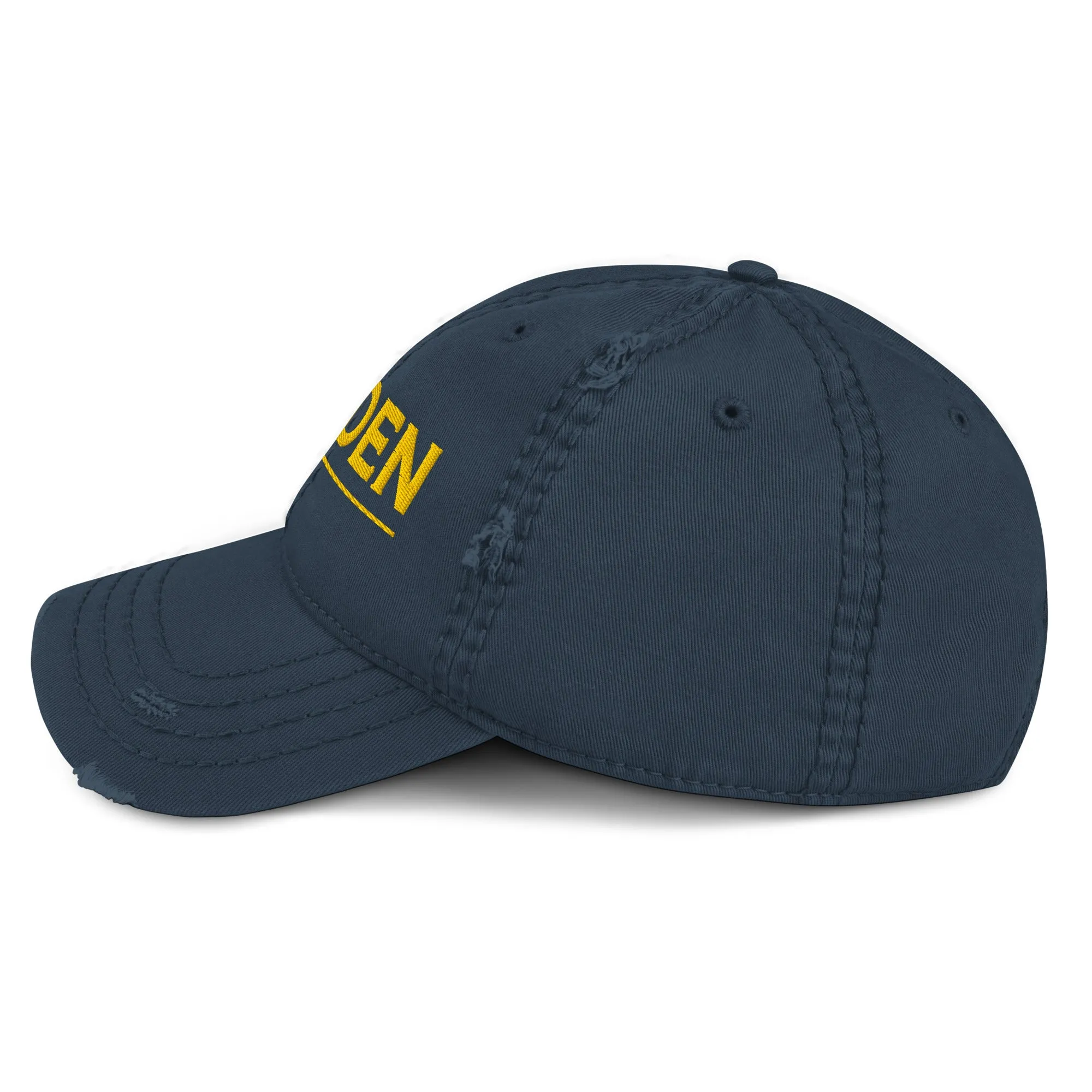 GOLDEN Distressed Dad Hat