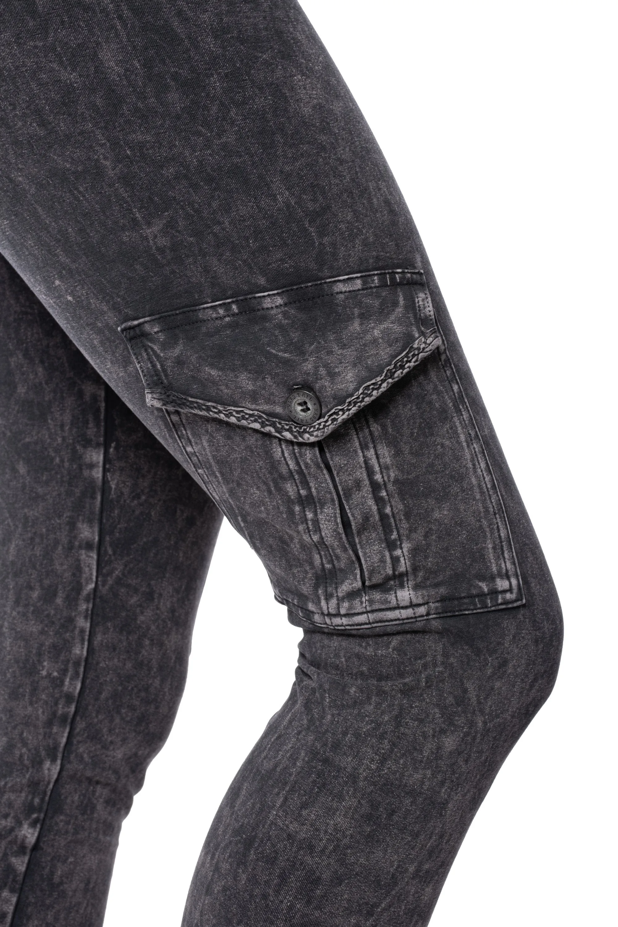 Hard Tail Forever - Contour Rolldown Cargo Ankle Legging
