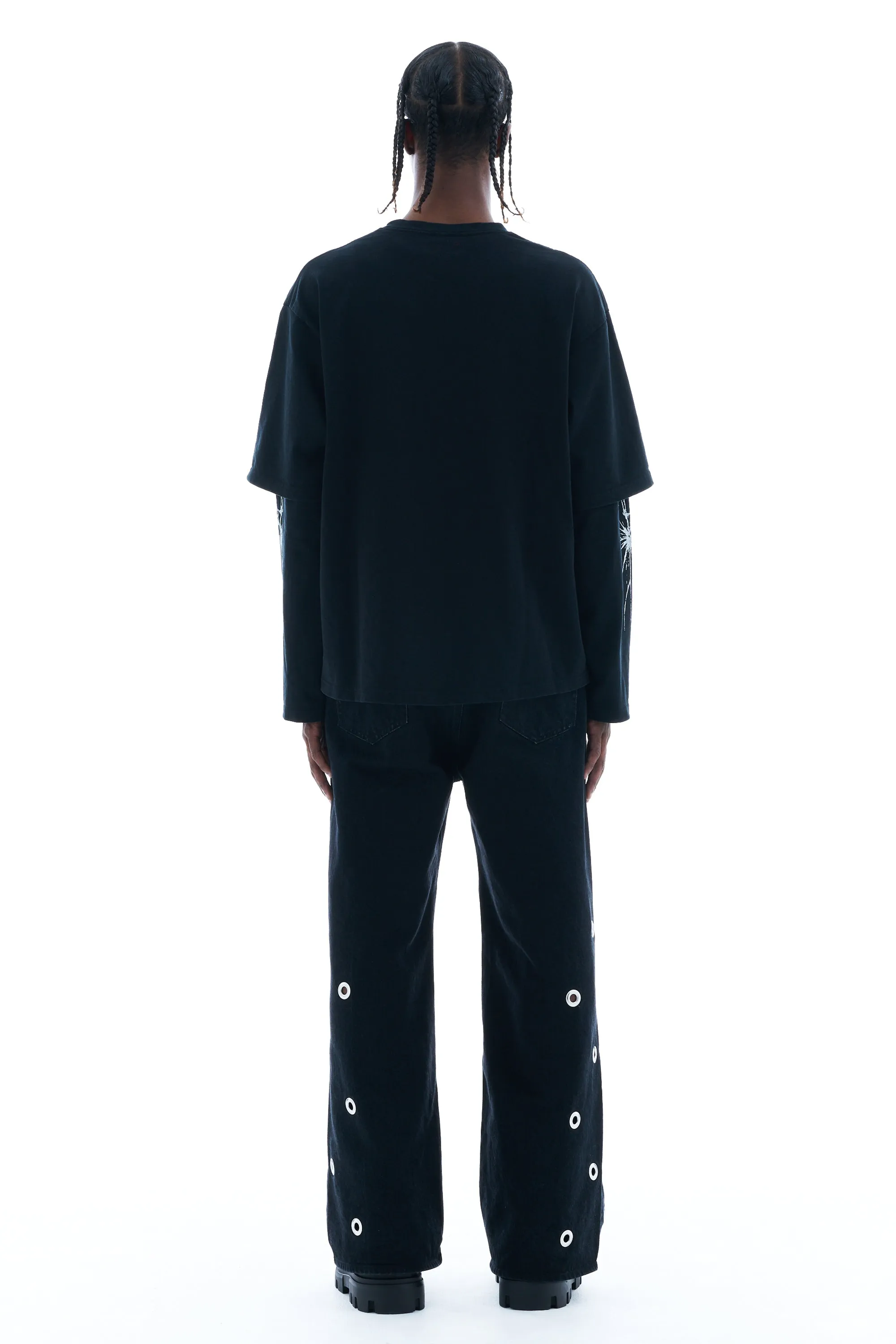 LAYERED PRINTED L/S T-SHIRTS