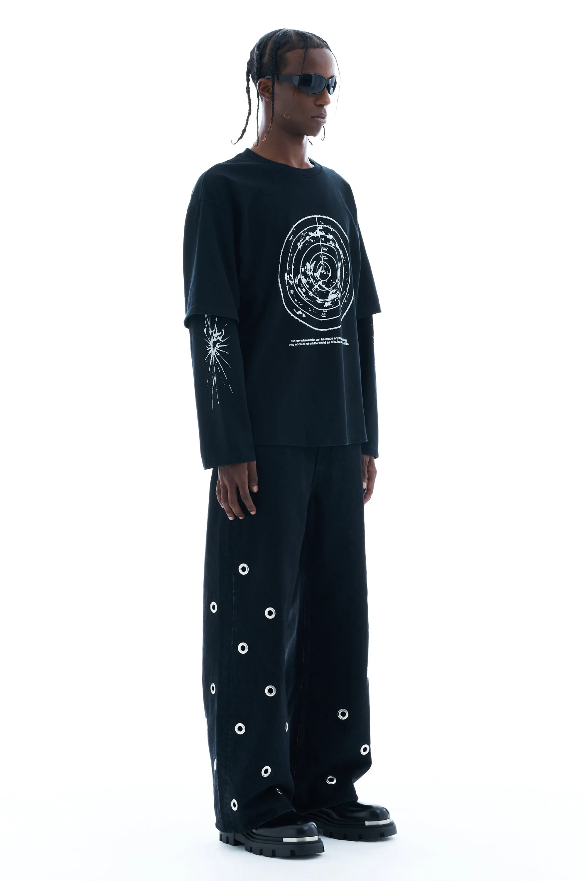 LAYERED PRINTED L/S T-SHIRTS