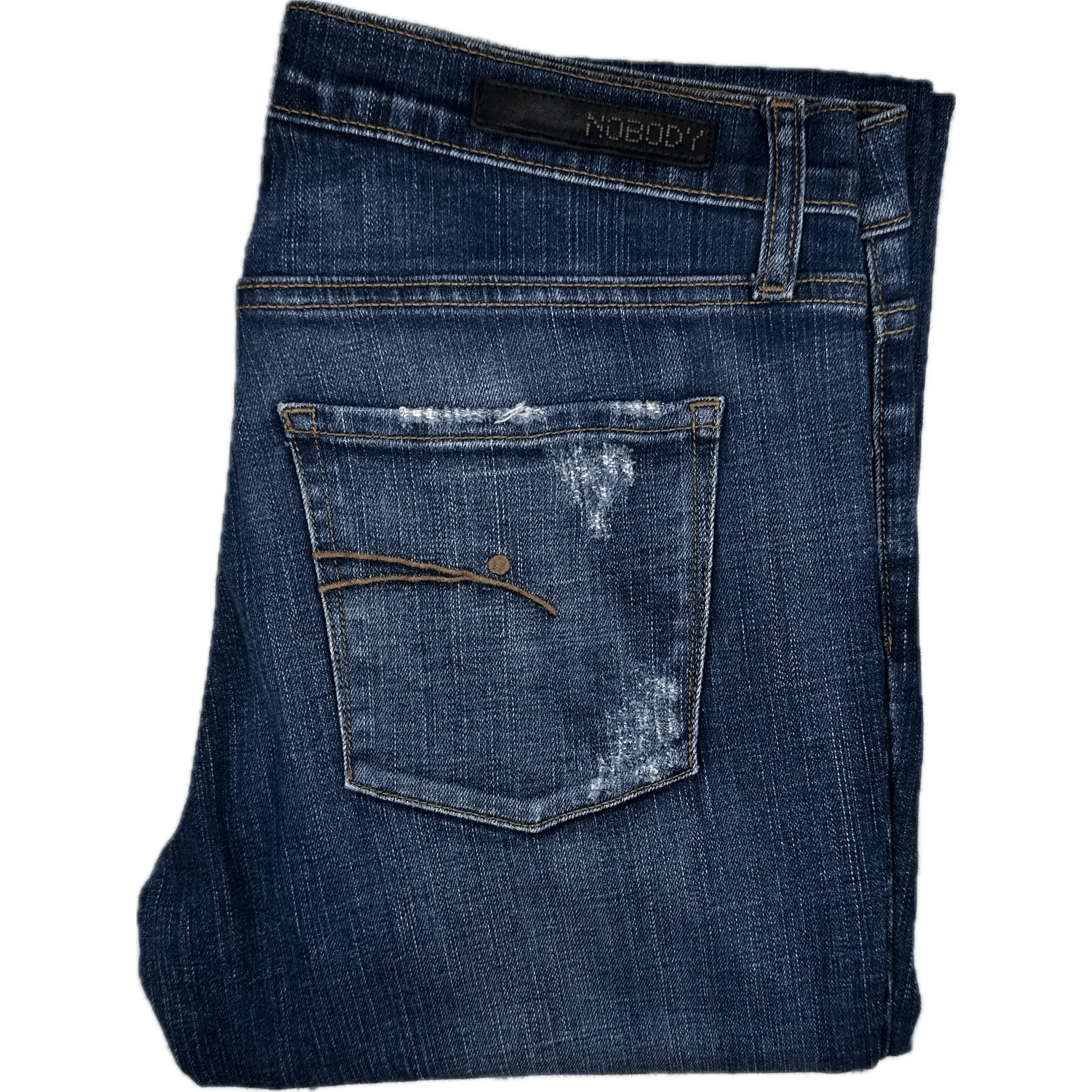 NOBODY Distress Wash Boot Cut Jeans- Size 31