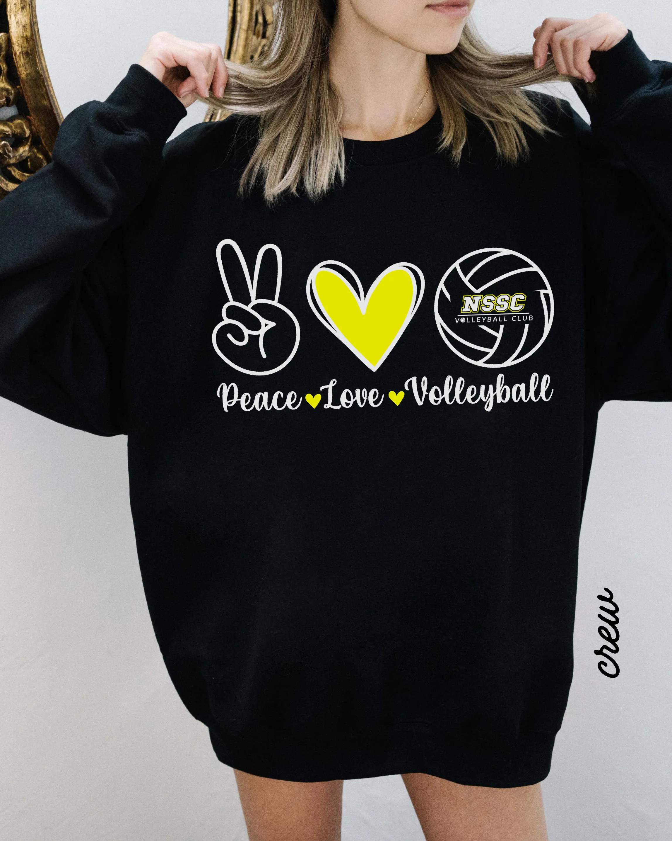 NSSC Peace Love Volleyball - Build Your Own!