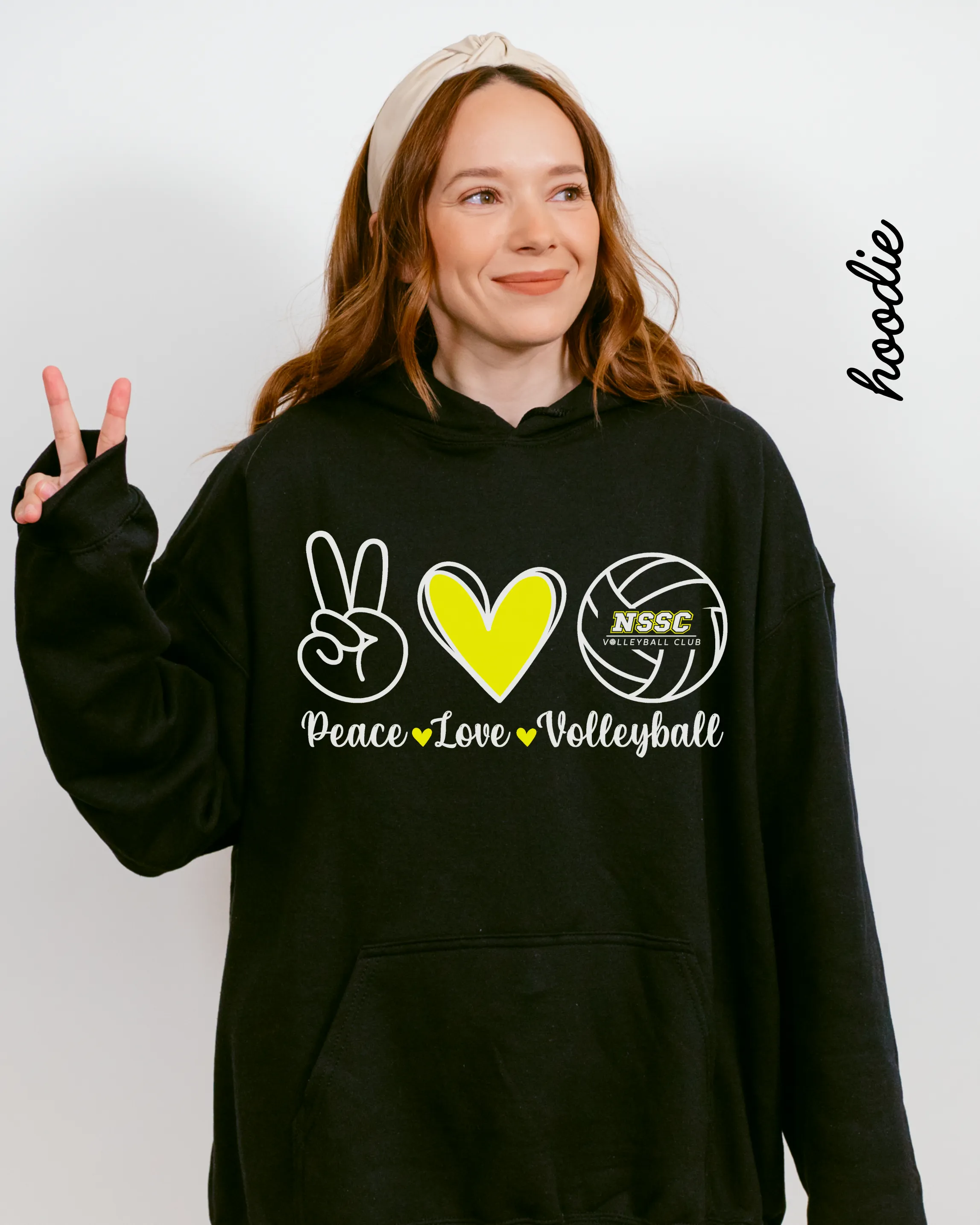 NSSC Peace Love Volleyball - Build Your Own!