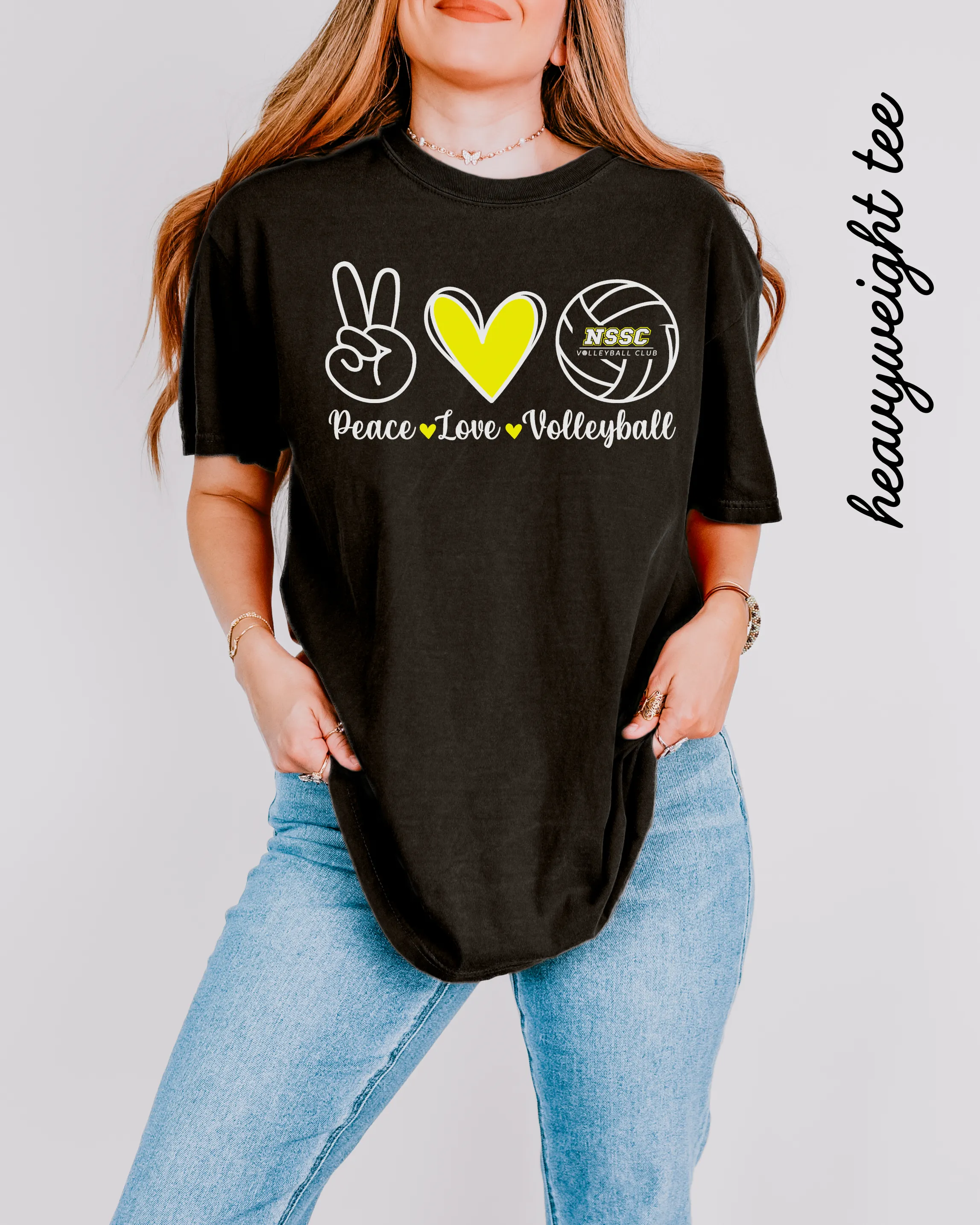 NSSC Peace Love Volleyball - Build Your Own!