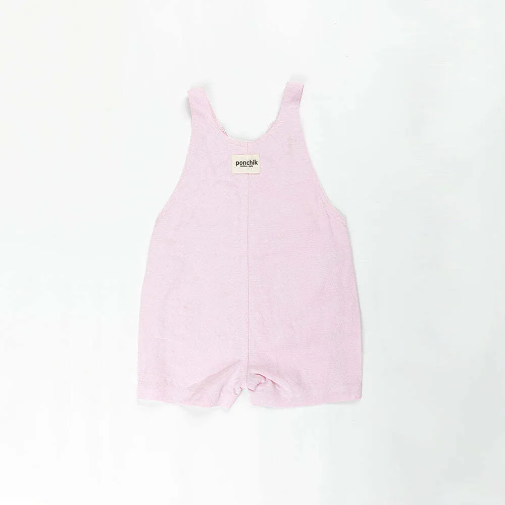 Ponchik Babies   Kids - Cotton Dungaree Overalls - Lemonade
