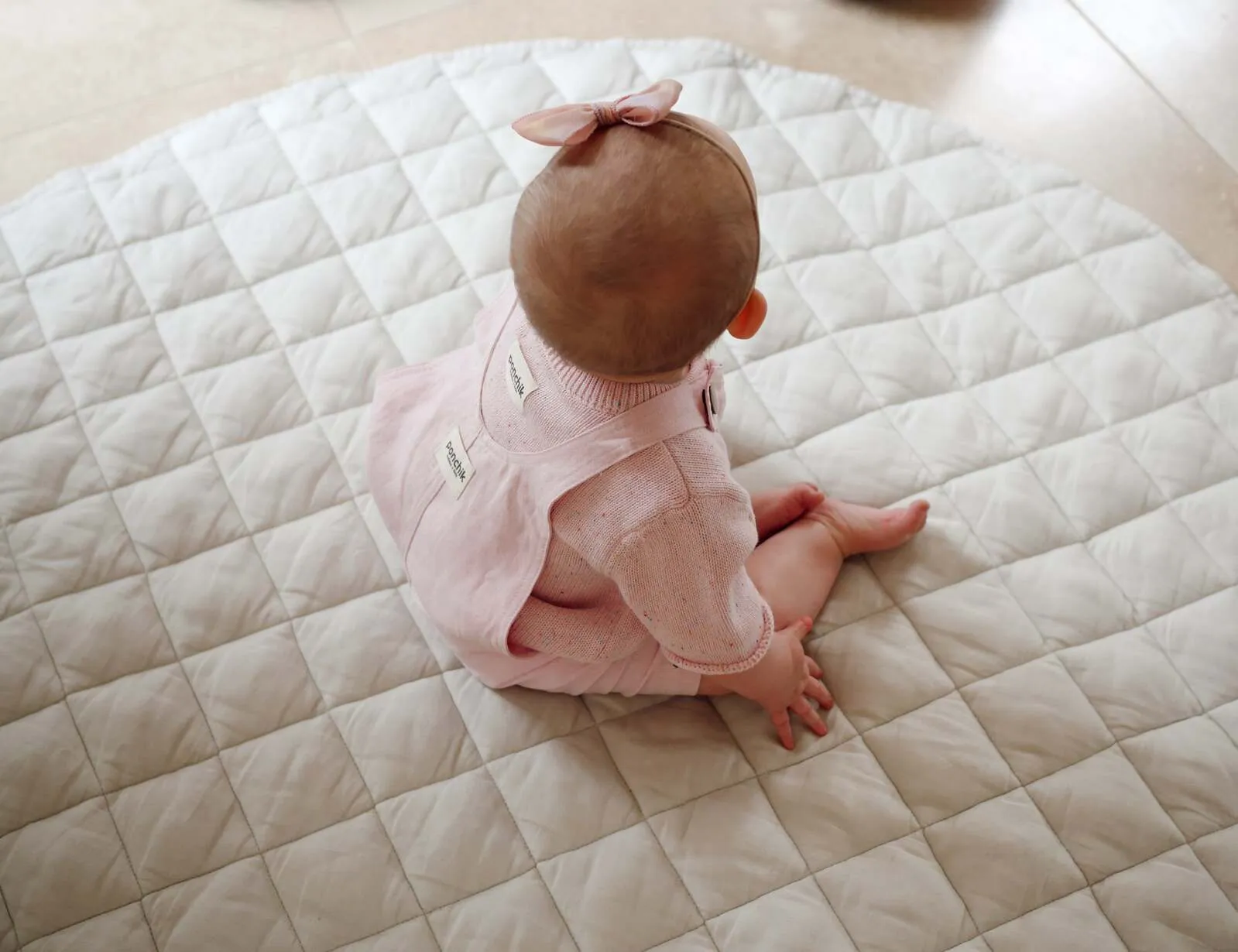 Ponchik Babies   Kids - Cotton Dungaree Overalls - Lemonade