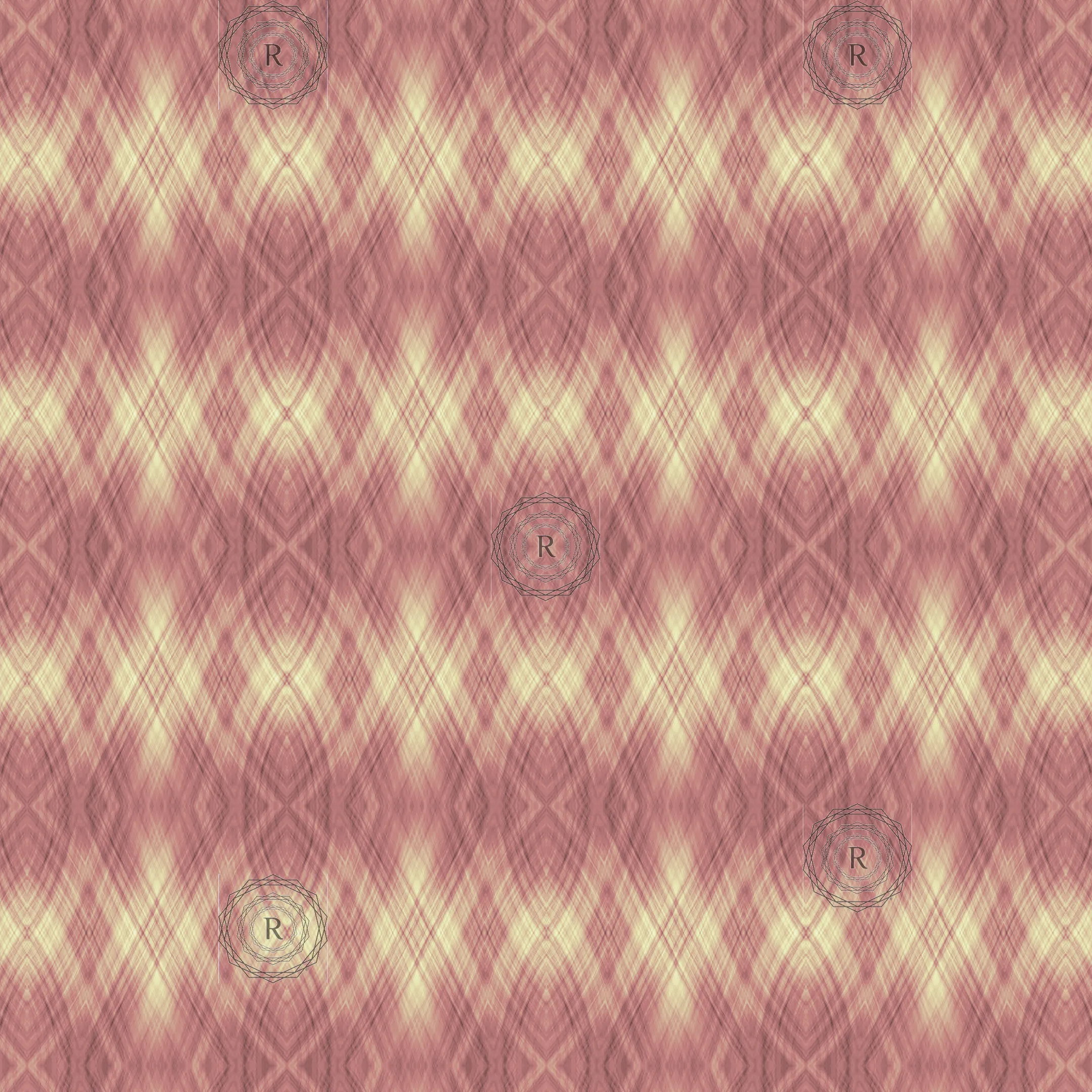 Recursia Argyle Rewired Leggings With Pockets In Pink