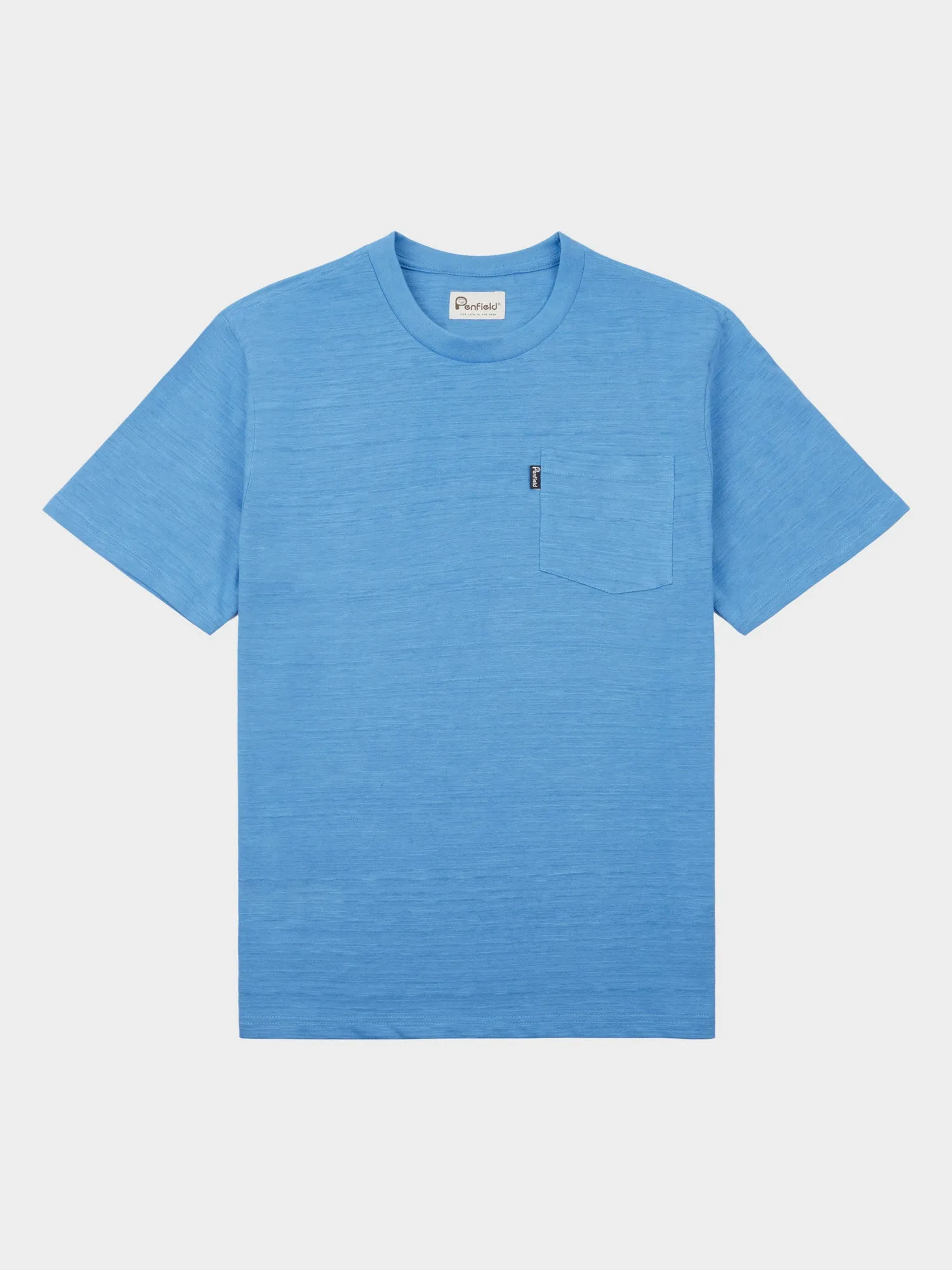 Slub Pocket T-Shirt in Riviera