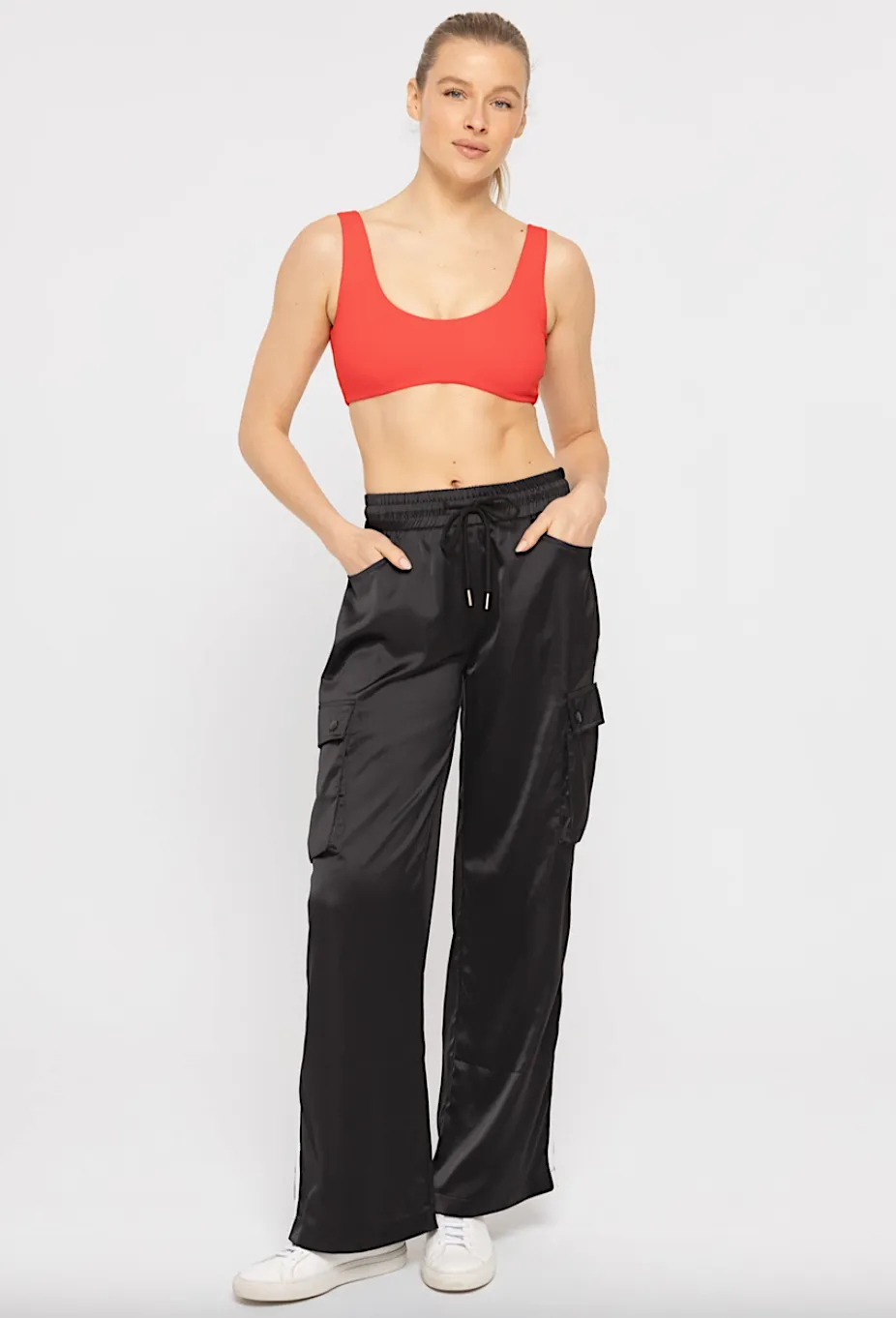 smooth stride wide leg pant