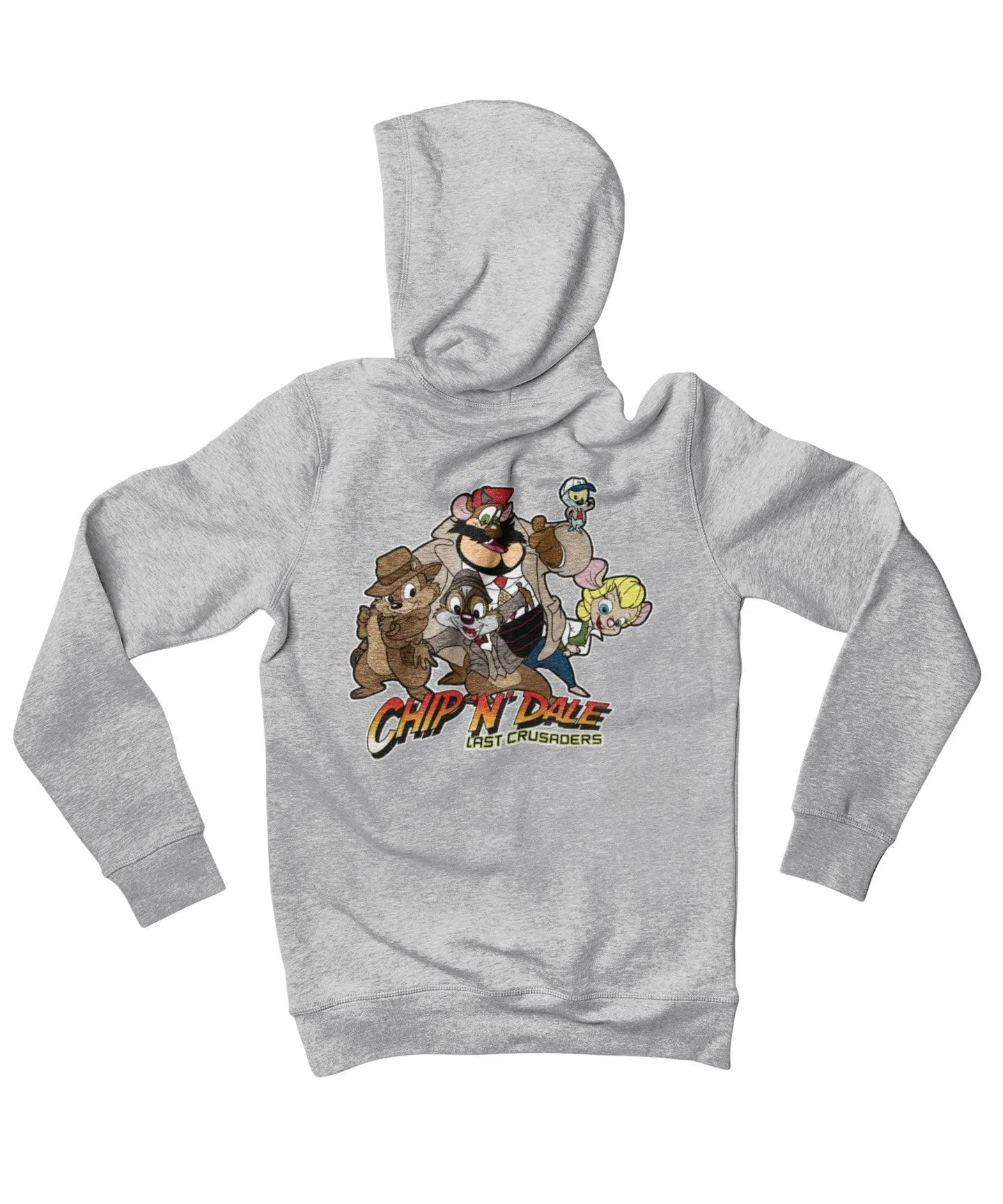 Top Notchy Chip N Dale Last Crusaders Back Printed Hoodie