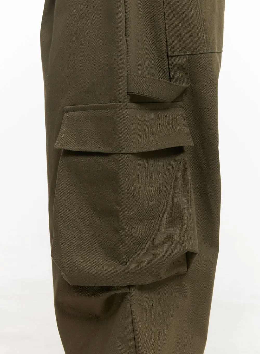 Unisex Oversized Cotton Cargo Pants CJ506