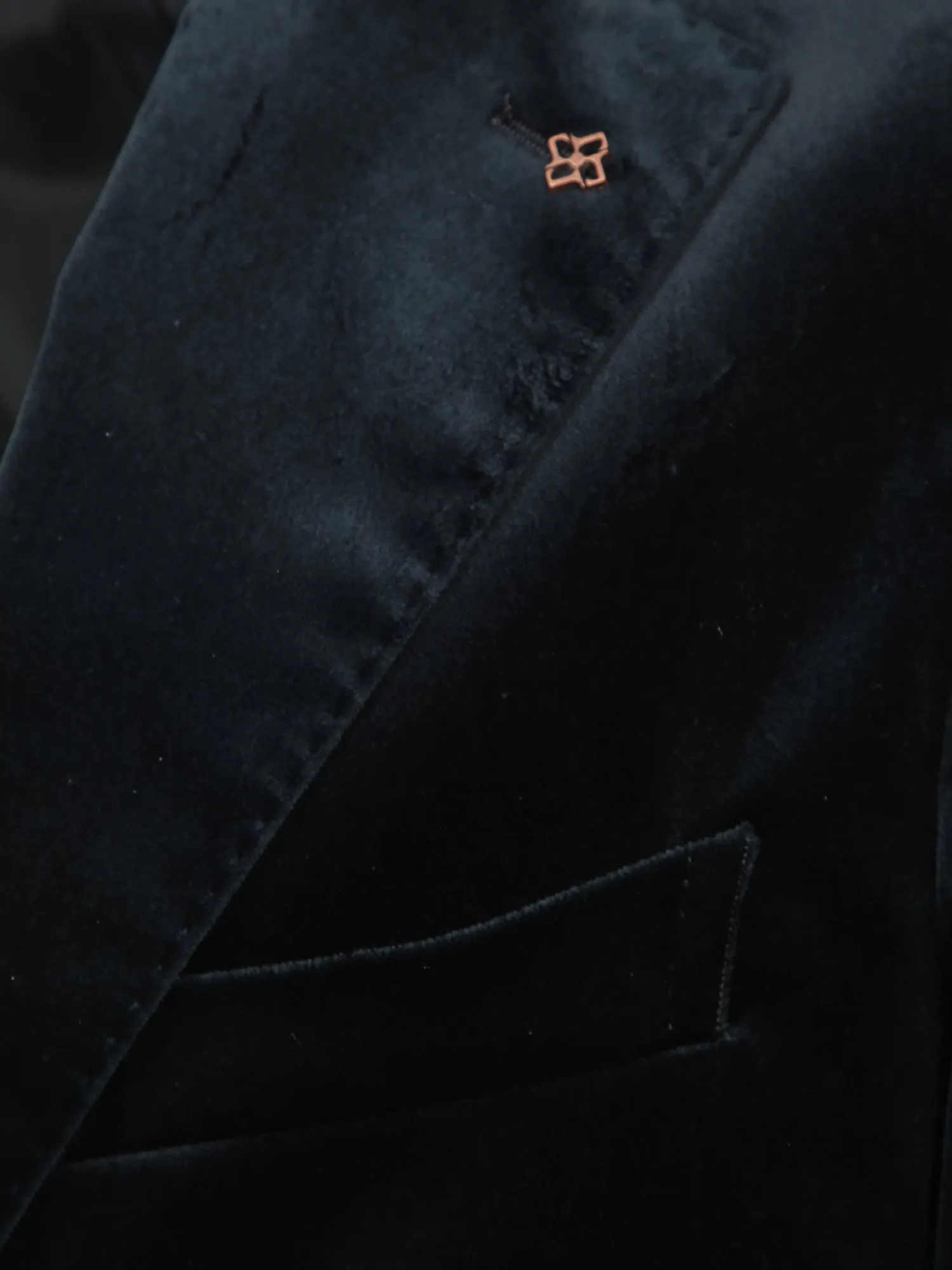 Vesuvio' Black Velvet Jacket