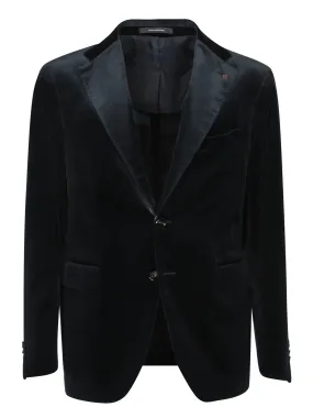 Vesuvio' Black Velvet Jacket