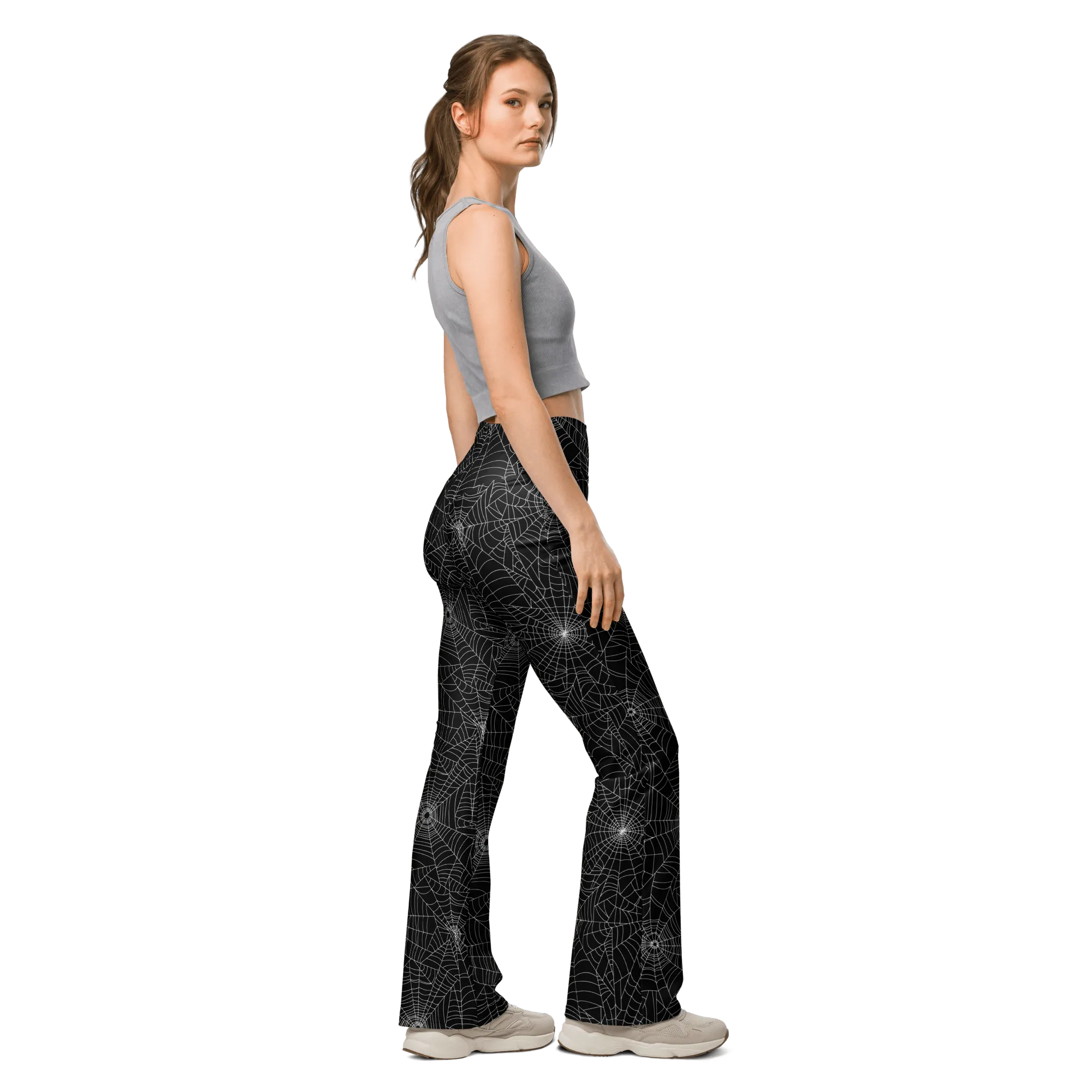 Web Weaver Flare Leggings (READY TO SHIP)