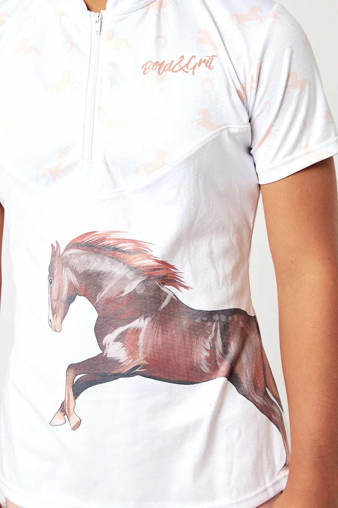White Gold Horse - Davos