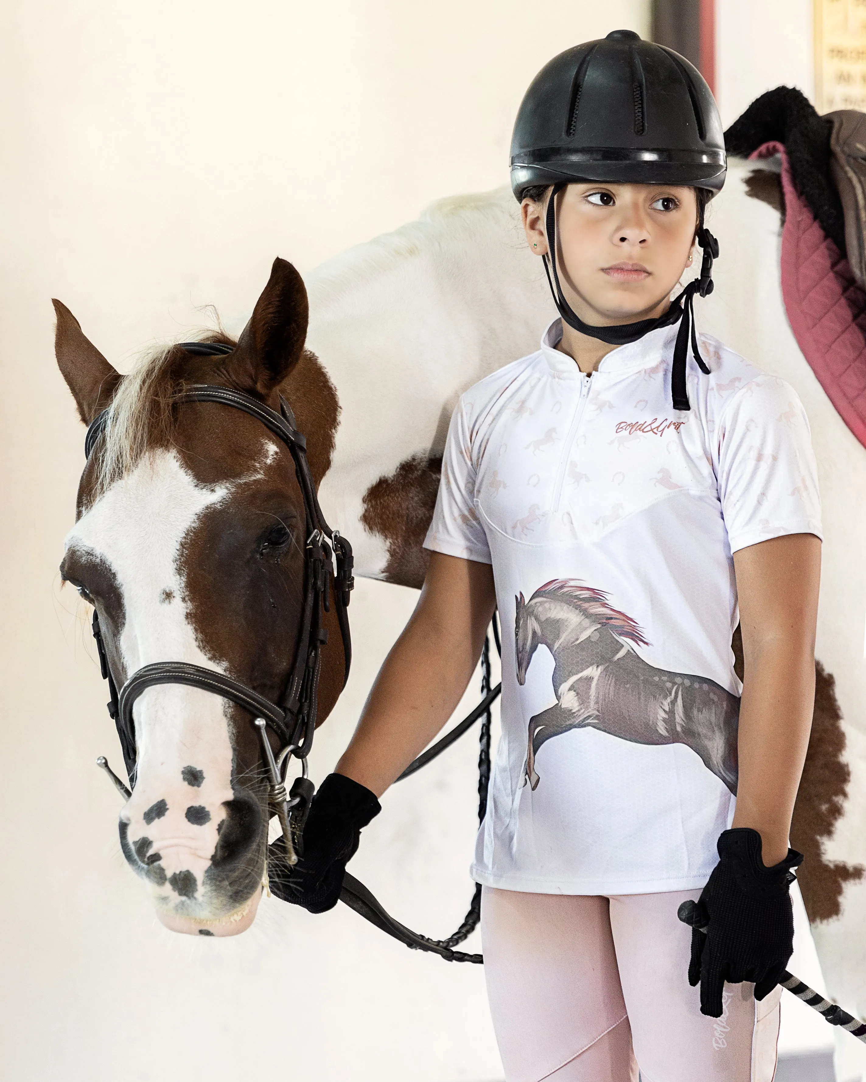 White Gold Horse - Davos