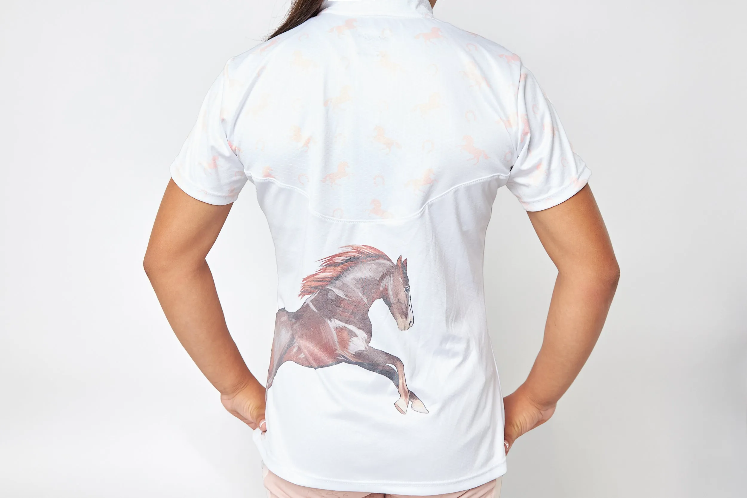 White Gold Horse - Davos